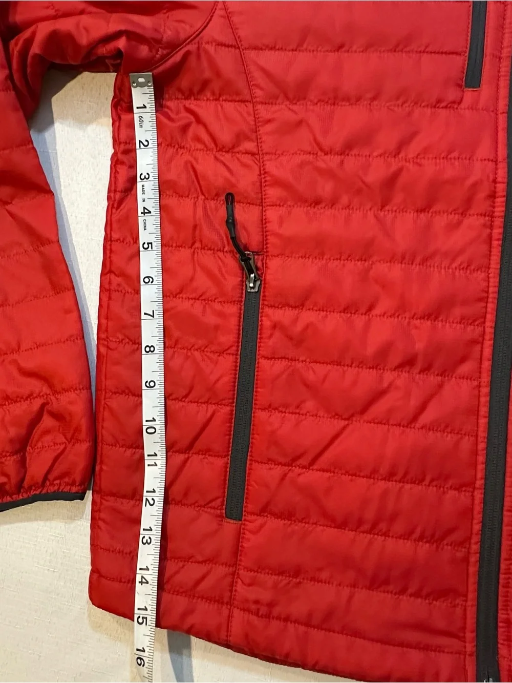 Port Authority Special Olympics Quilted Jacket Red Medium